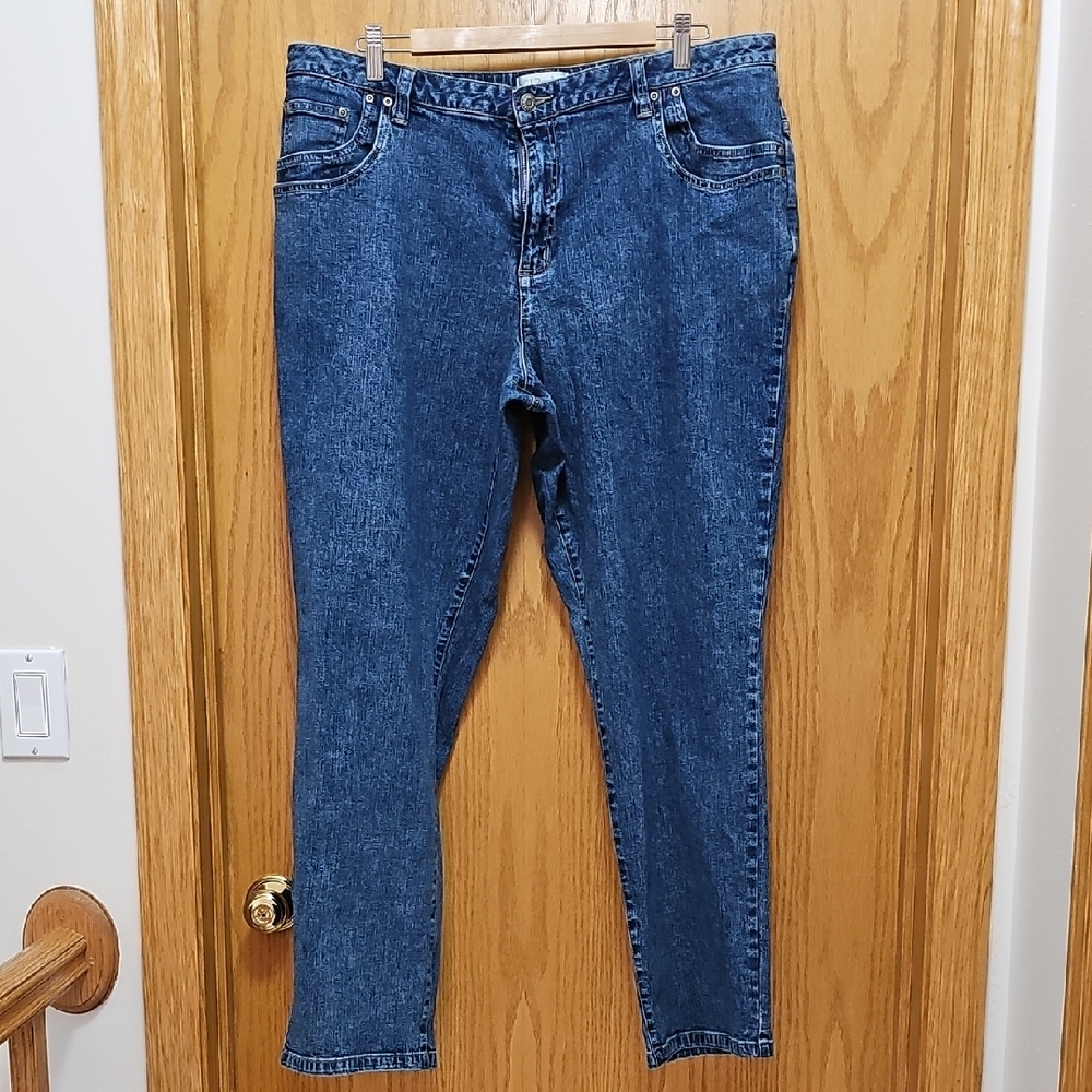 Christopher & Banks Blue Skinny Jeans